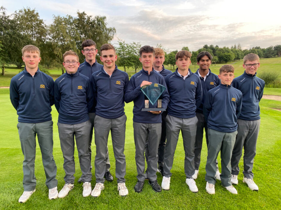 Under 16 Victorious County Trip-Match winners